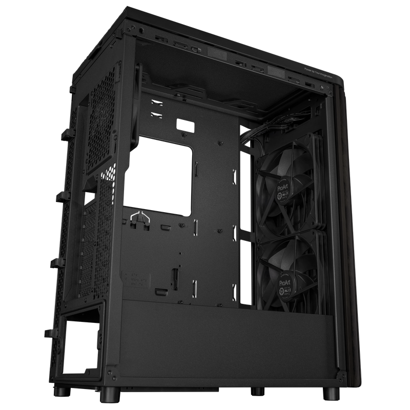 ASUS ProArt PA401 Wood Edition Chassis with Tempered Glass Panel