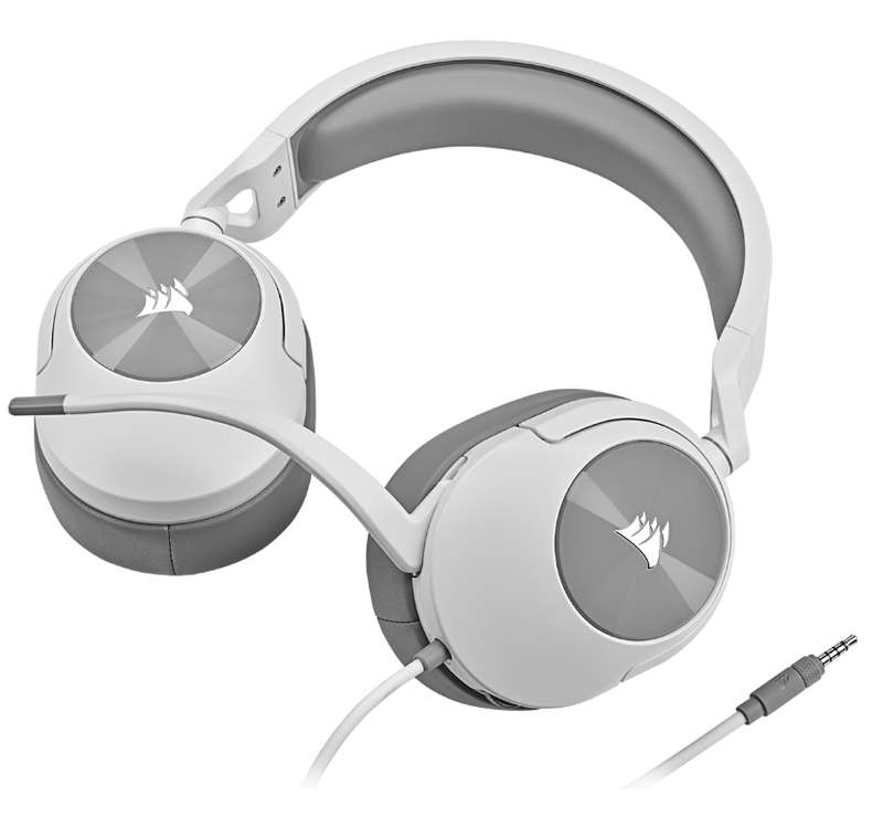 Corsair HS55 SURROUND Wired Gaming Headset  Black or White