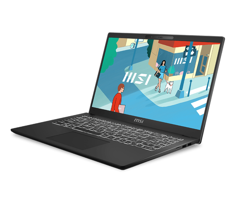 MSI Modern 15 Inch Laptop - Intel Core i7-13620H, 16GB DDR4 RAM, 512 SSD, Win 11 Home
