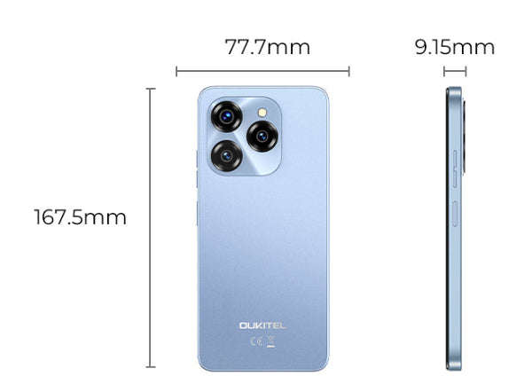 Oukitel C50 - 5G Smartphone with 6.8", 24GB RAM, 128GB ROM, 50MP Camera