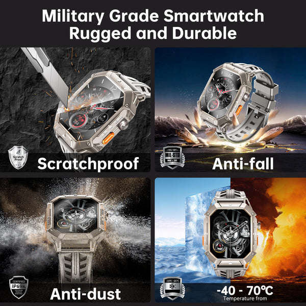 Oukitel BT80 Rugged Smartwatch
