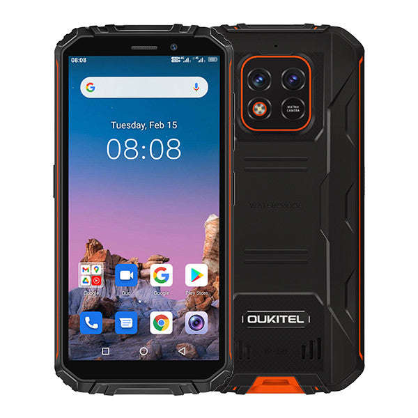 Oukitel WP18 - 4G IP68 Rugged Smartphone with 12500mAh, 5.93" Display, Android 11, Dual SIM