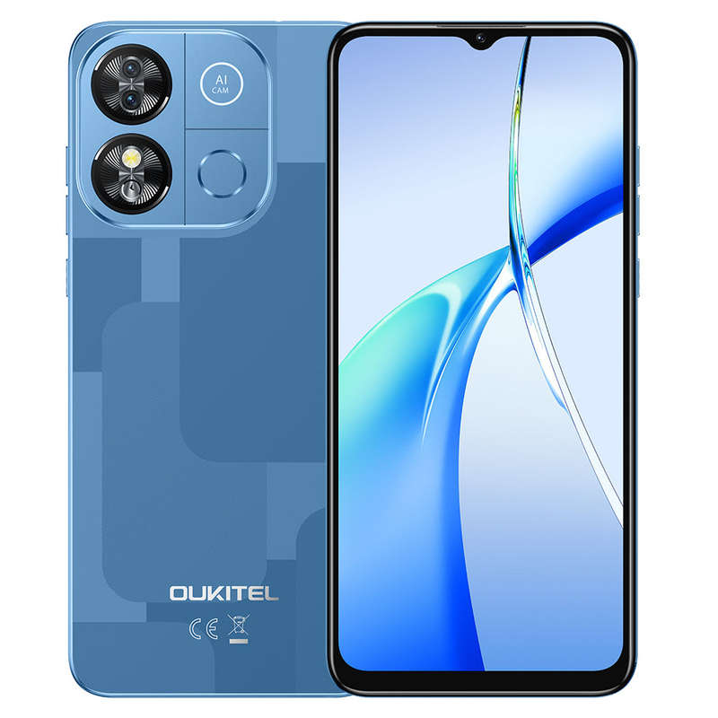 Unboxed Oukitel C57s- 6.52", 4300mAh Battery, 9.4mm Slim Design, 8GB RAM  + 128GB ROM