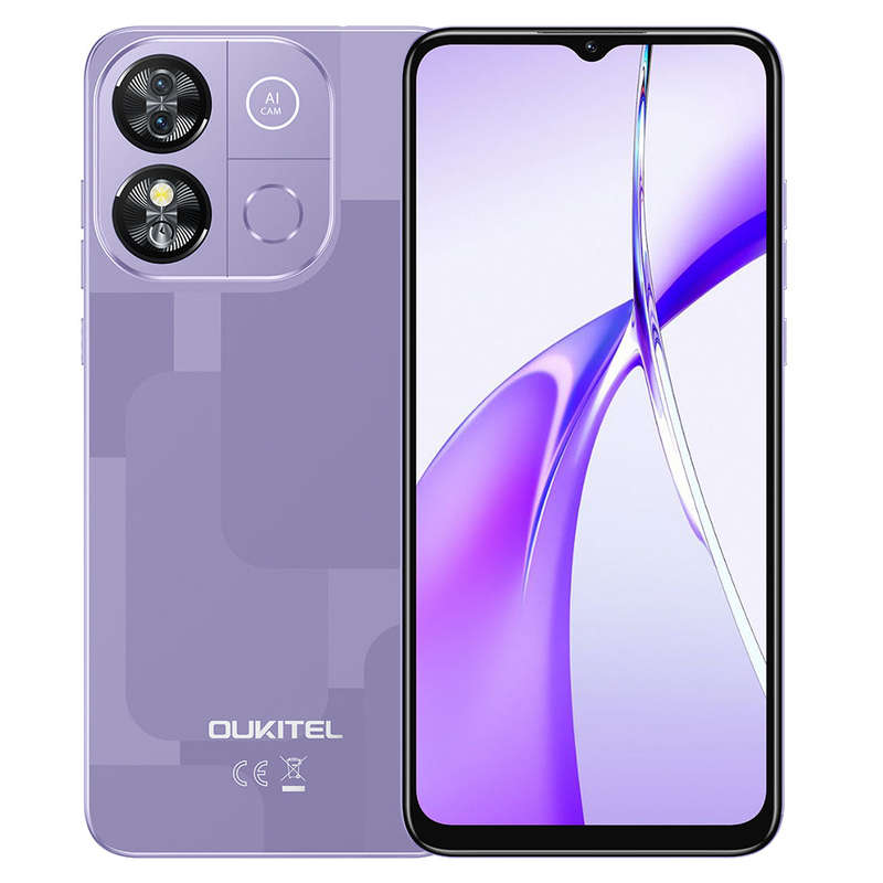 Unboxed Oukitel C57s- 6.52", 4300mAh Battery, 9.4mm Slim Design, 8GB RAM  + 128GB ROM