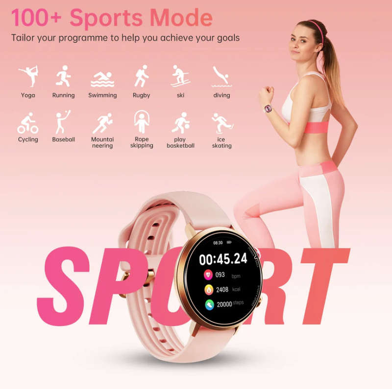 Oukitel BT60 - Elegant Smart Watch for Women