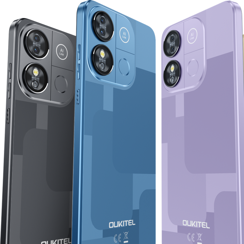 Unboxed Oukitel C57s- 6.52", 4300mAh Battery, 9.4mm Slim Design, 8GB RAM  + 128GB ROM