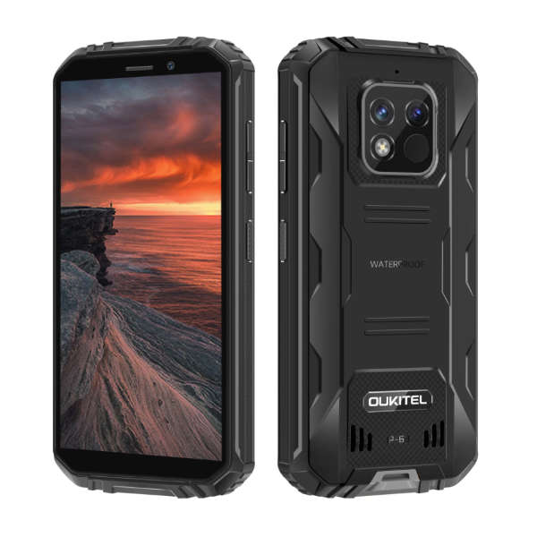 Unboxed Oukitel WP18 Pro IP68 4G Rugged Smartphone with 12500mAh, Dual SIM and NFC - Black