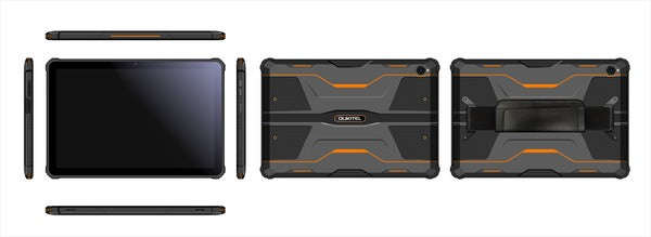 Oukitel RT9 10.1" IP68/IP69K 4G Rugged Tablet with 24GB RAM 256GB ROM 11000mAh