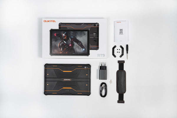 Oukitel RT9 10.1" IP68/IP69K 4G Rugged Tablet with 24GB RAM 256GB ROM 11000mAh
