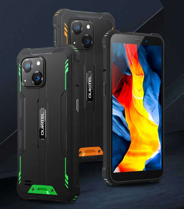 Oukitel G2 Rugged Smartphone  6-inch ,6300mAh Battery , 4GB RAM + 64GB ROM