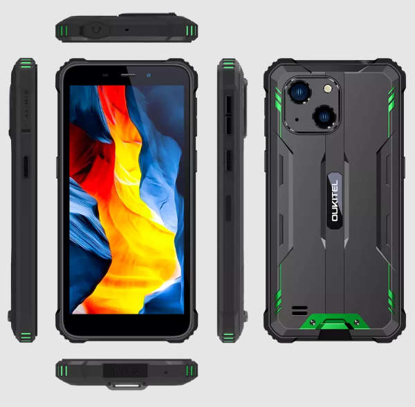 Oukitel G2 Rugged Smartphone  6-inch ,6300mAh Battery , 4GB RAM + 64GB ROM