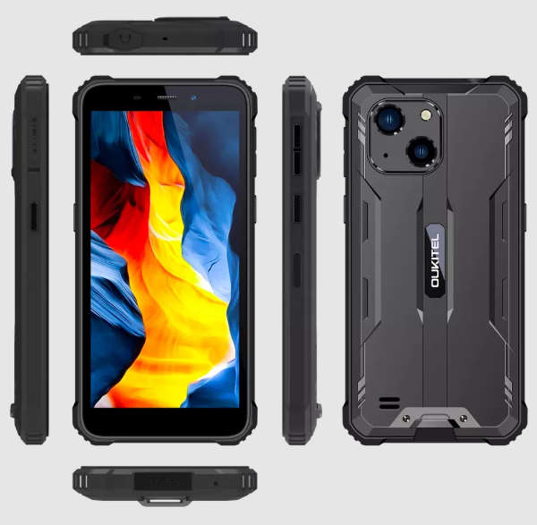 Oukitel G2 Rugged Smartphone  6-inch ,6300mAh Battery , 4GB RAM + 64GB ROM