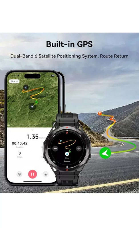 OUKITEL BT12 1.43" Military Smart Watch
