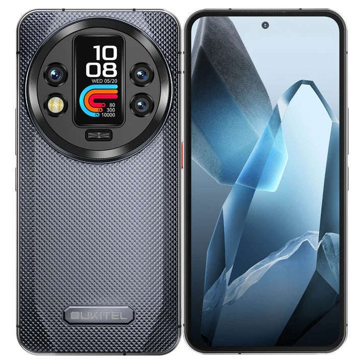 Oukitel WP200 PRO  5G Rugged Phone with 108MP, Android 15, 24GB RAM 1TB ROM, NFC, Earphone
