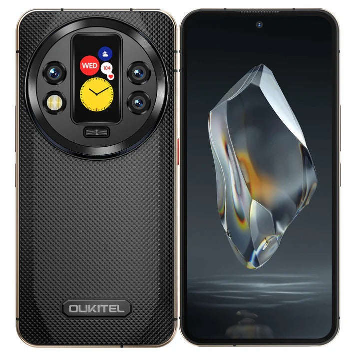 Oukitel WP200 PRO  5G Rugged Phone with 108MP, Android 15, 24GB RAM 1TB ROM, NFC, Earphone
