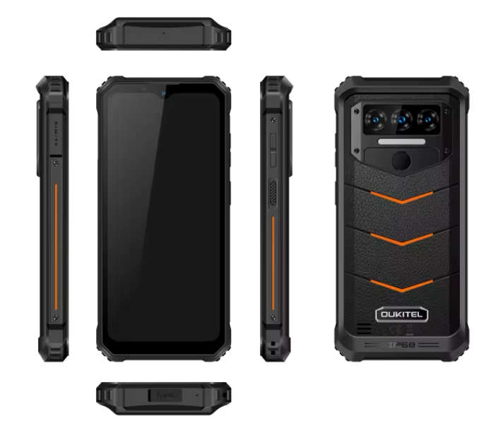 Oukitel WP38 - 4G IP68 Rugged Smartphone 10600mAh, 12GB RAM 256GB ROM, NFC