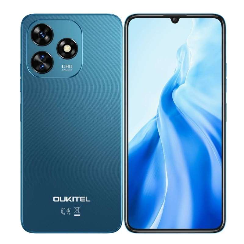 Oukitel C51 - 4G Smartphone with 18GB RAM + 128GB ROM, 13MP, 5150mAh, Android 13