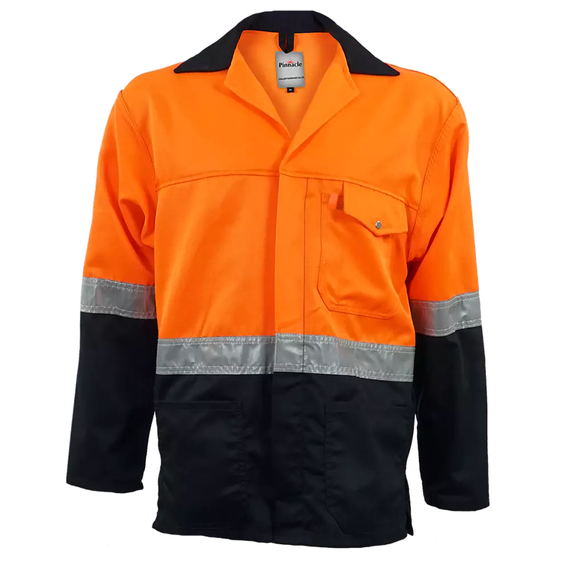 Navy / Orange Reflective Working Jacket