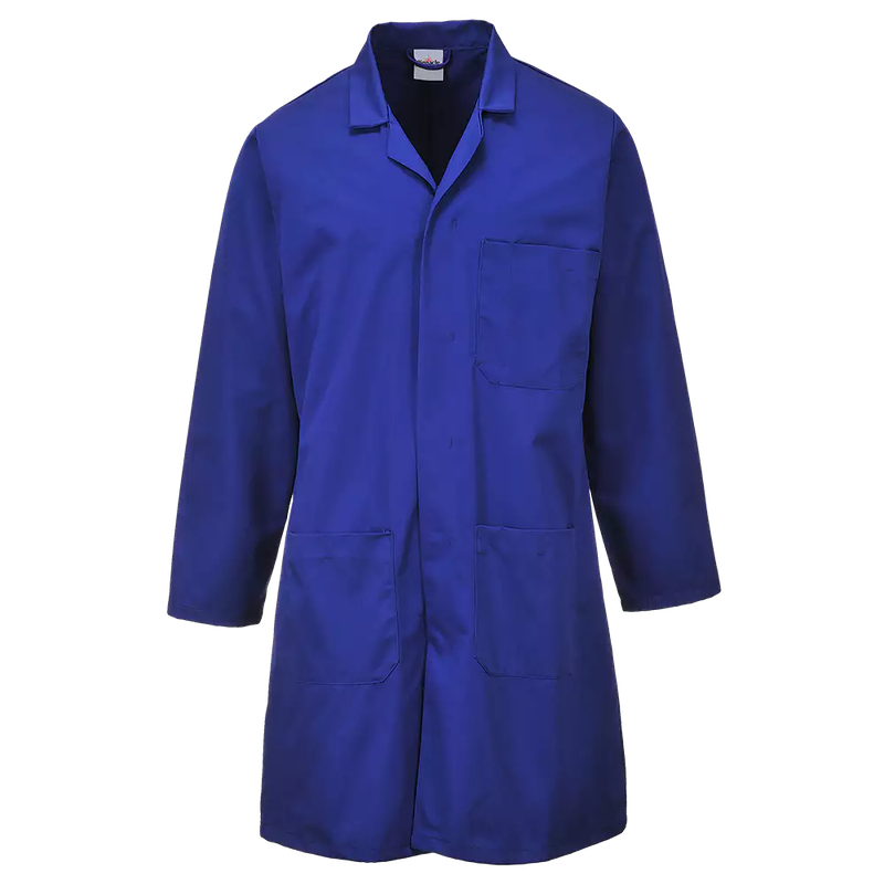 Royal Blue Dust Coat Long Sleeve