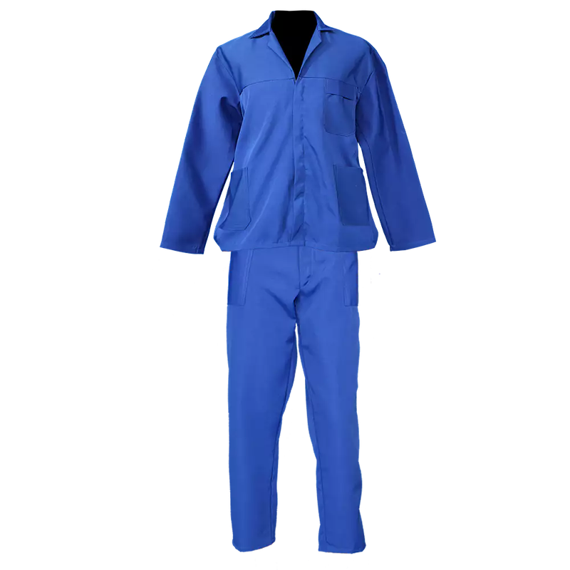 J54 Royal Blue Conti Suit 100% Cotton