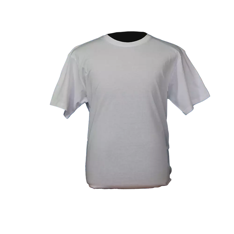 White Crew neck T-shirt 160g