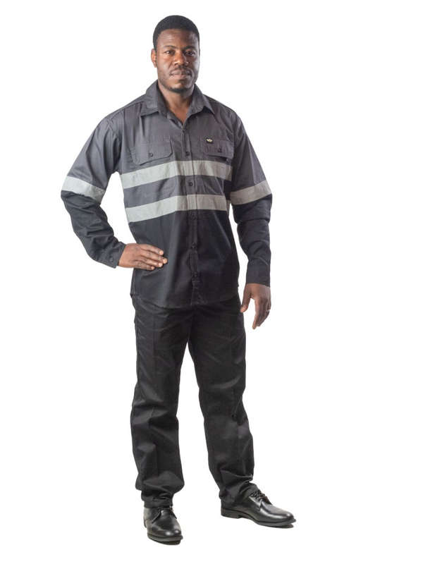 Hi Viz 100% Cotton Vented Workshirt