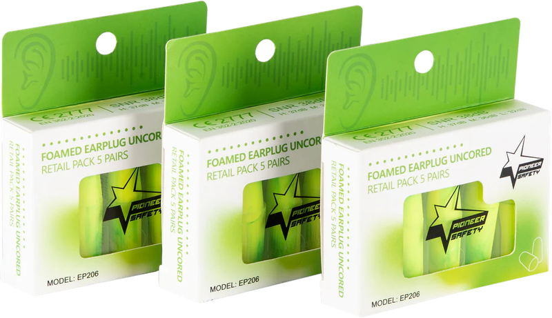 Candy Earplug 5 Pair Retail Pack - SNR38DB