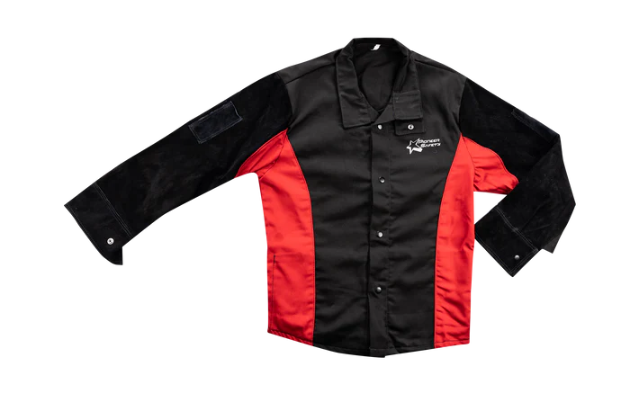 Pioneer Tough Black /Red Welders Jacket