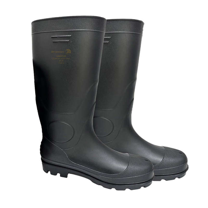 Dromex Unisex Armour Black Gumboots