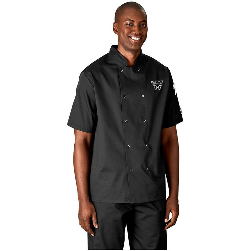 Unisex Short Sleeve Zest Chef Jacket