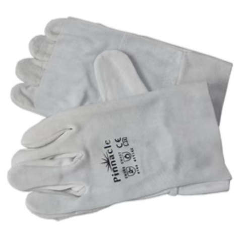 2.5" Chrome Leather Apron Palm
