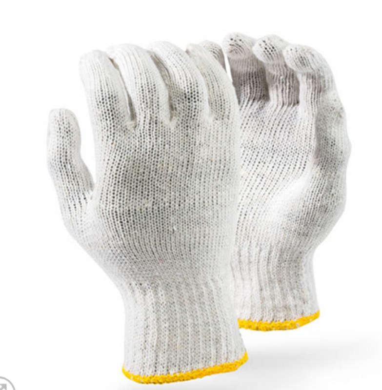 Lint Free Nylon Glove Knitted Cuff