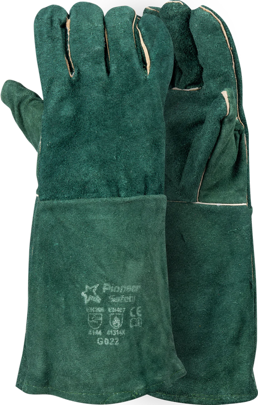 Pioneer 8" Green Lined Elbow Length