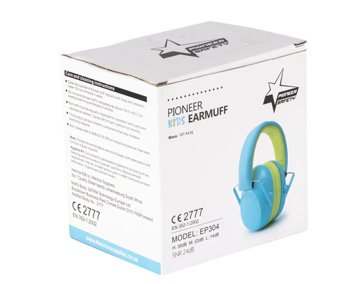Pioneer Kids Earmuff Snr24Db Babyblue