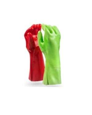 Pioneer Hi-Vis Red/Green Pvc 35Cm Reinforced