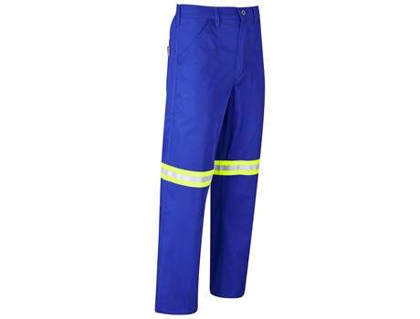 Site Premium Poly Cotton Pants - Reflective Legs