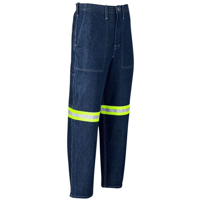 Cast Premium 100% Cotton Denim Pants - Reflective Legs