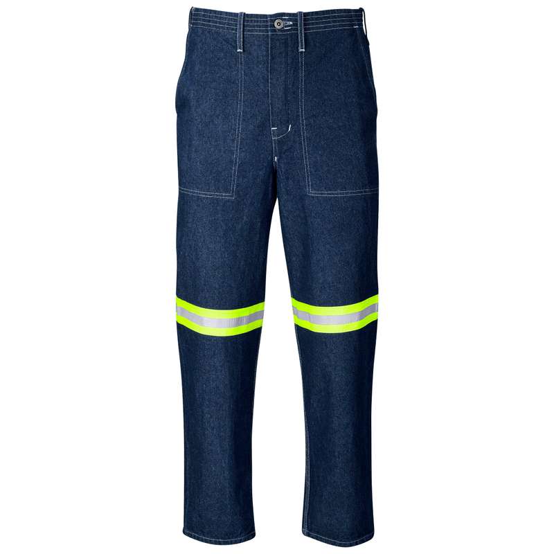 Cast Premium 100% Cotton Denim Pants - Reflective Legs