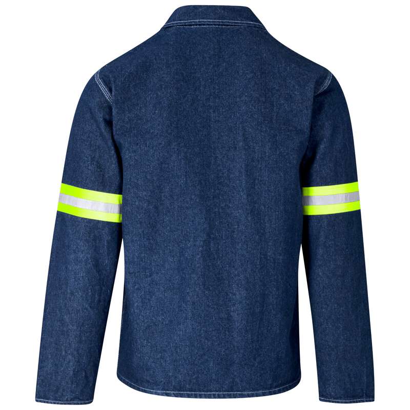 Cast Premium 100% Cotton Denim Jacket - Reflective Arms