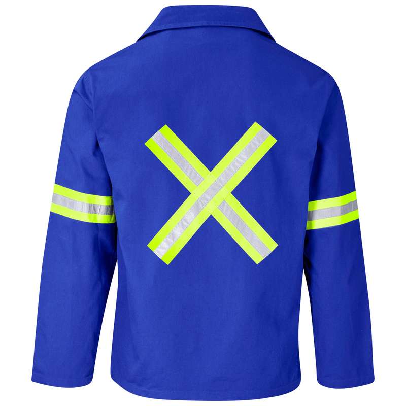 Artisan Premium 100% Cotton Jacket - Reflective Arms & Back