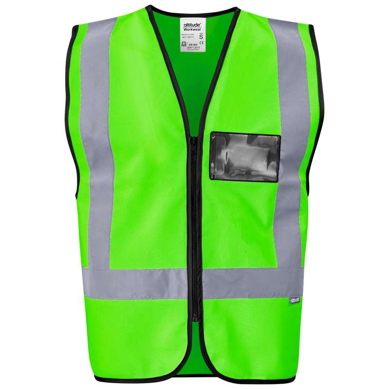 Direction Hi-Vis Reflective Full Zip Vest