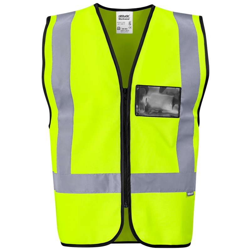 Direction Hi-Vis Reflective Full Zip Vest