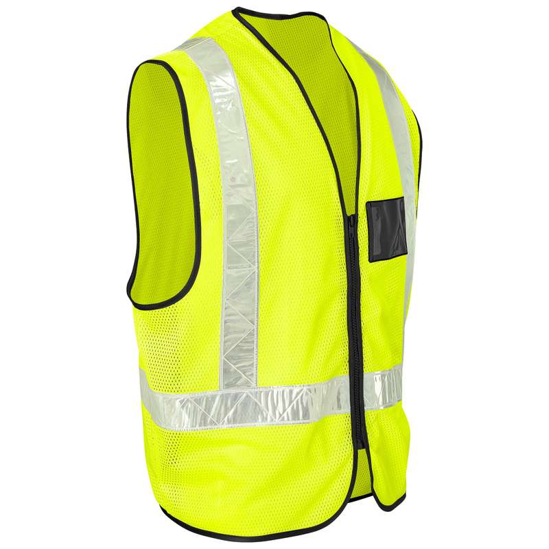 Airport Hi-Vis Reflective Full Zip Vest