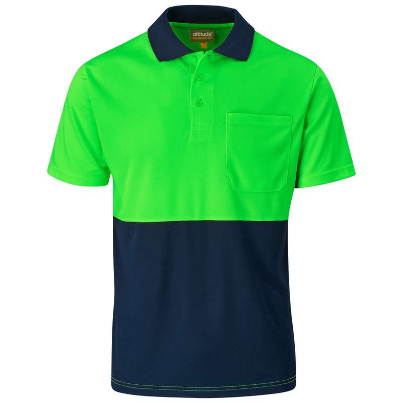 Inspector Two-Tone Hi-Vis Golf Shirt