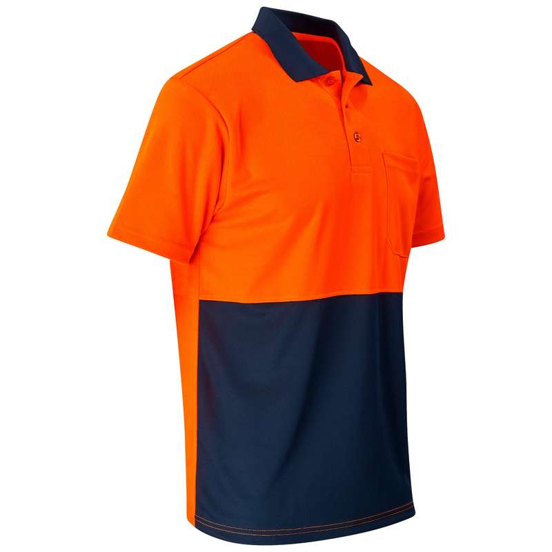 Inspector Two-Tone Hi-Vis Golf Shirt