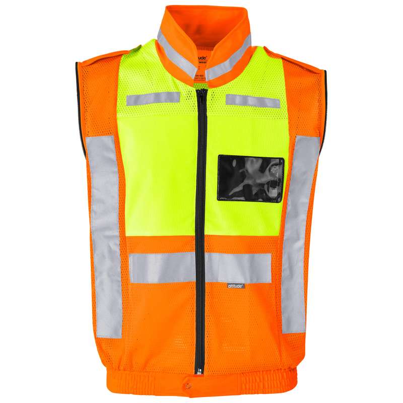 Metro Two-Tone Hi-Vis Reflective Zip-Off Jacket