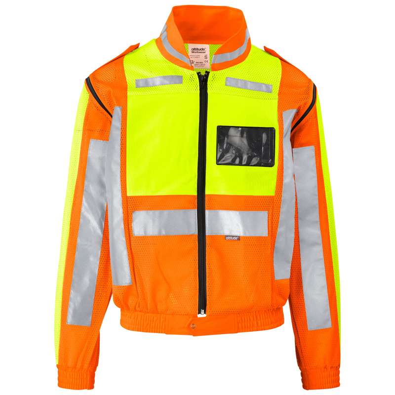Metro Two-Tone Hi-Vis Reflective Zip-Off Jacket
