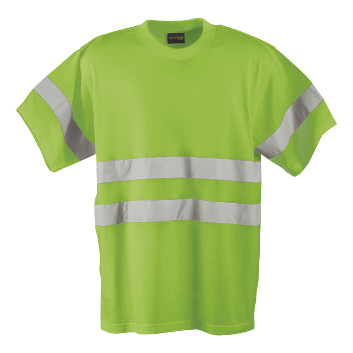 150g Poly Cotton Safety T-Shirt with tape