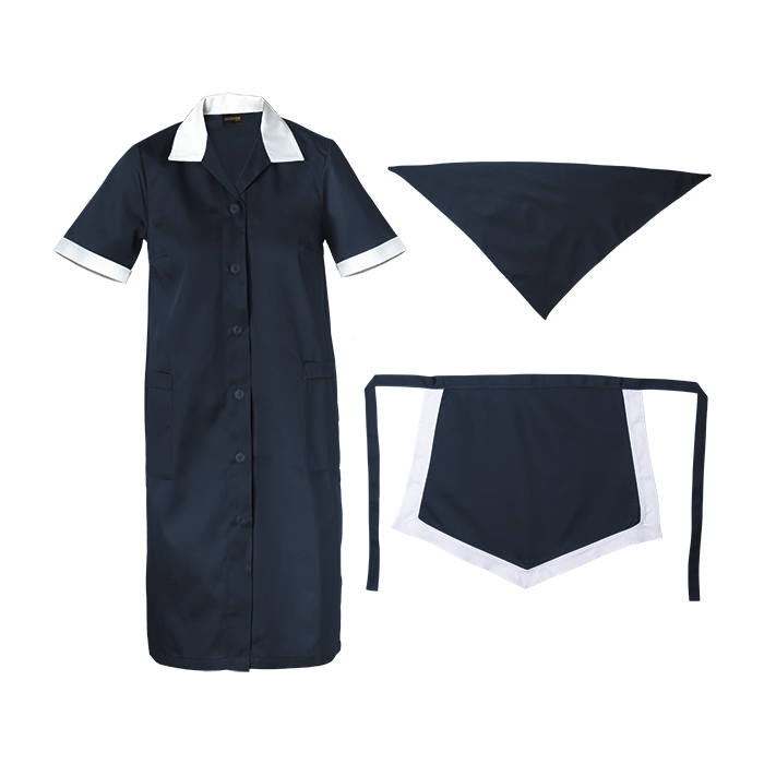 Ladies Poly Cotton 3 Piece Cleaning Set