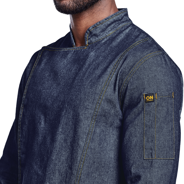 Premium Denim Chef Jacket